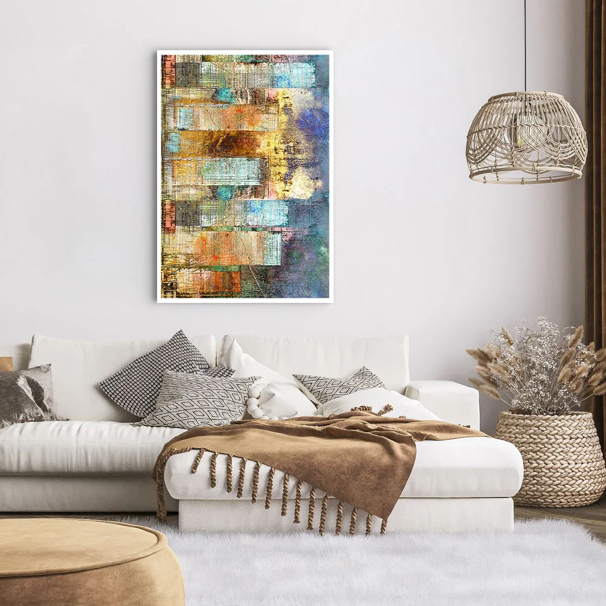 Affisch - Solig metropol - 70x100 cm