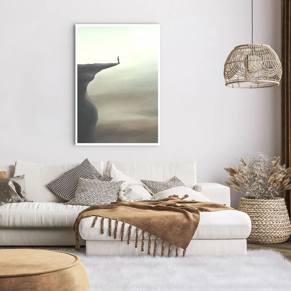 Poster - Nach oben, natürlich! - 70x100 cm