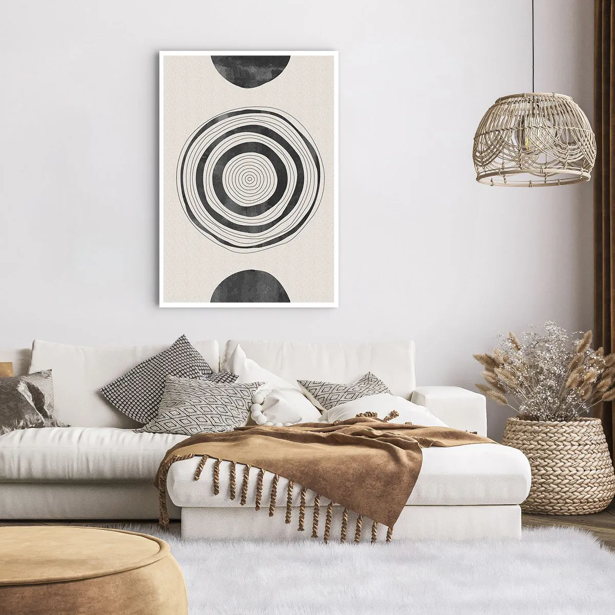 Poster - Wichtig ist, was dazwischen liegt - 70x100 cm