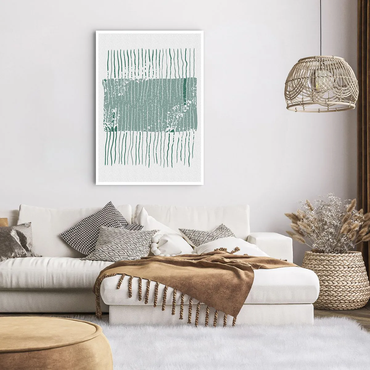 Plakat - Abstrakcja morska - 70x100 cm