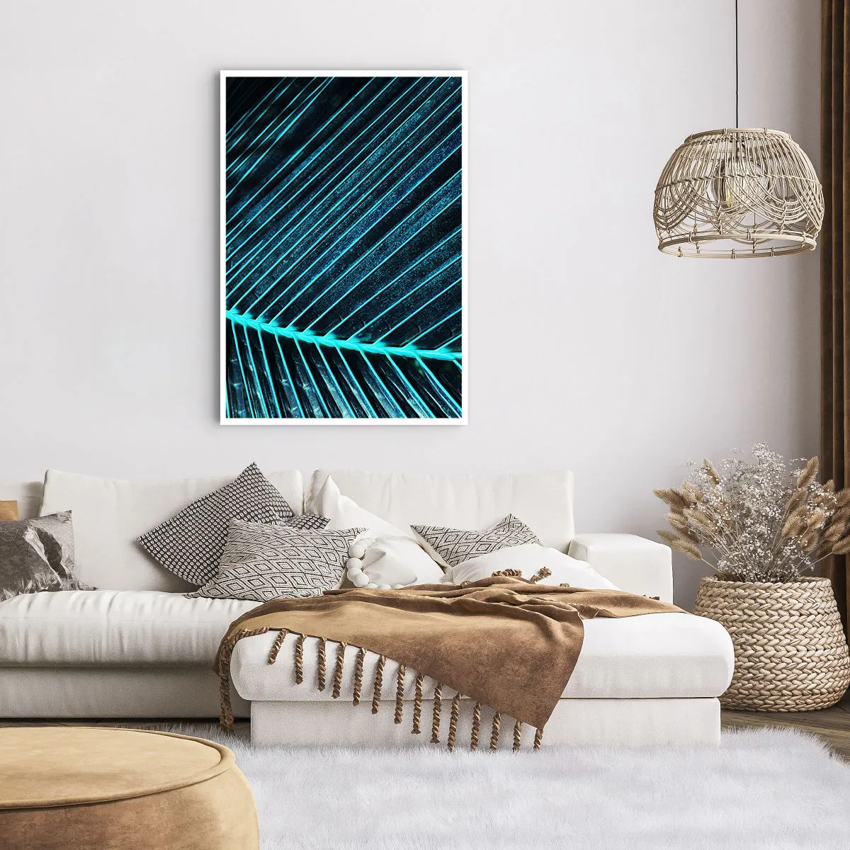 Poster - Texture of Green - 70x100 cm