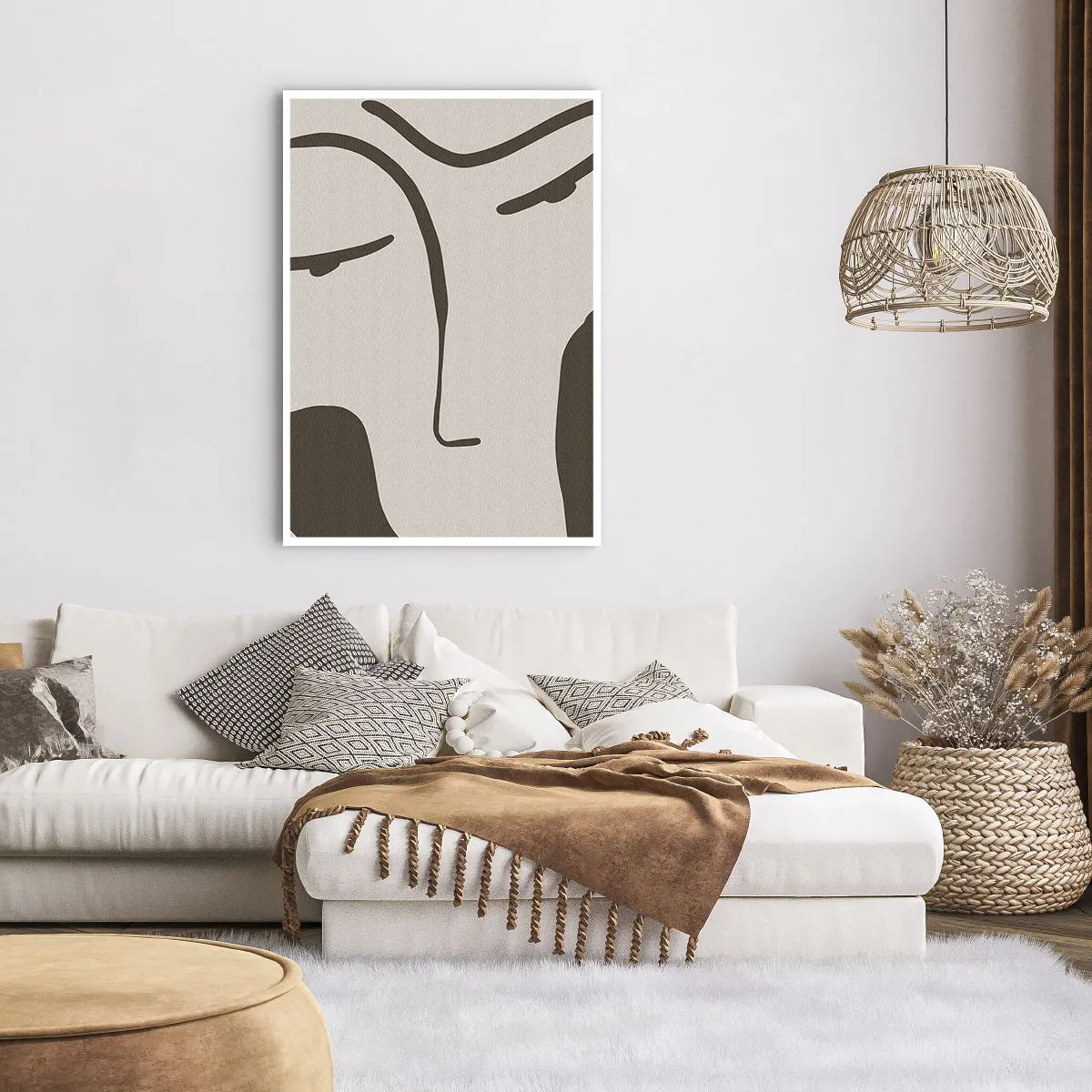 Affisch - Som från en målning av Modigliani - 70x100 cm