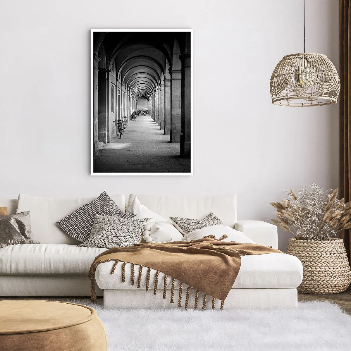 Póster - Resguardo bajo los arcos - 70x100 cm