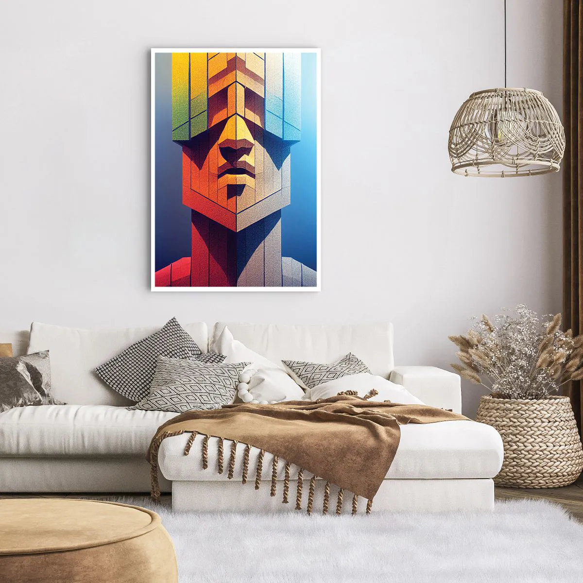 Affisch - En man med principer - 70x100 cm