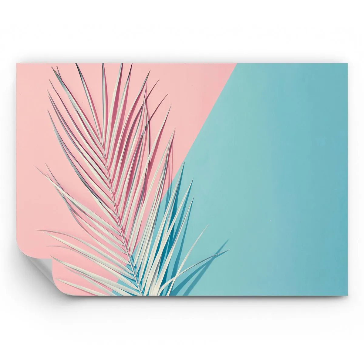 Photo Wallpaper Standard Eco - Tropical impression - Palm Leaf, Abstraction, Graphics - 200x140 cm