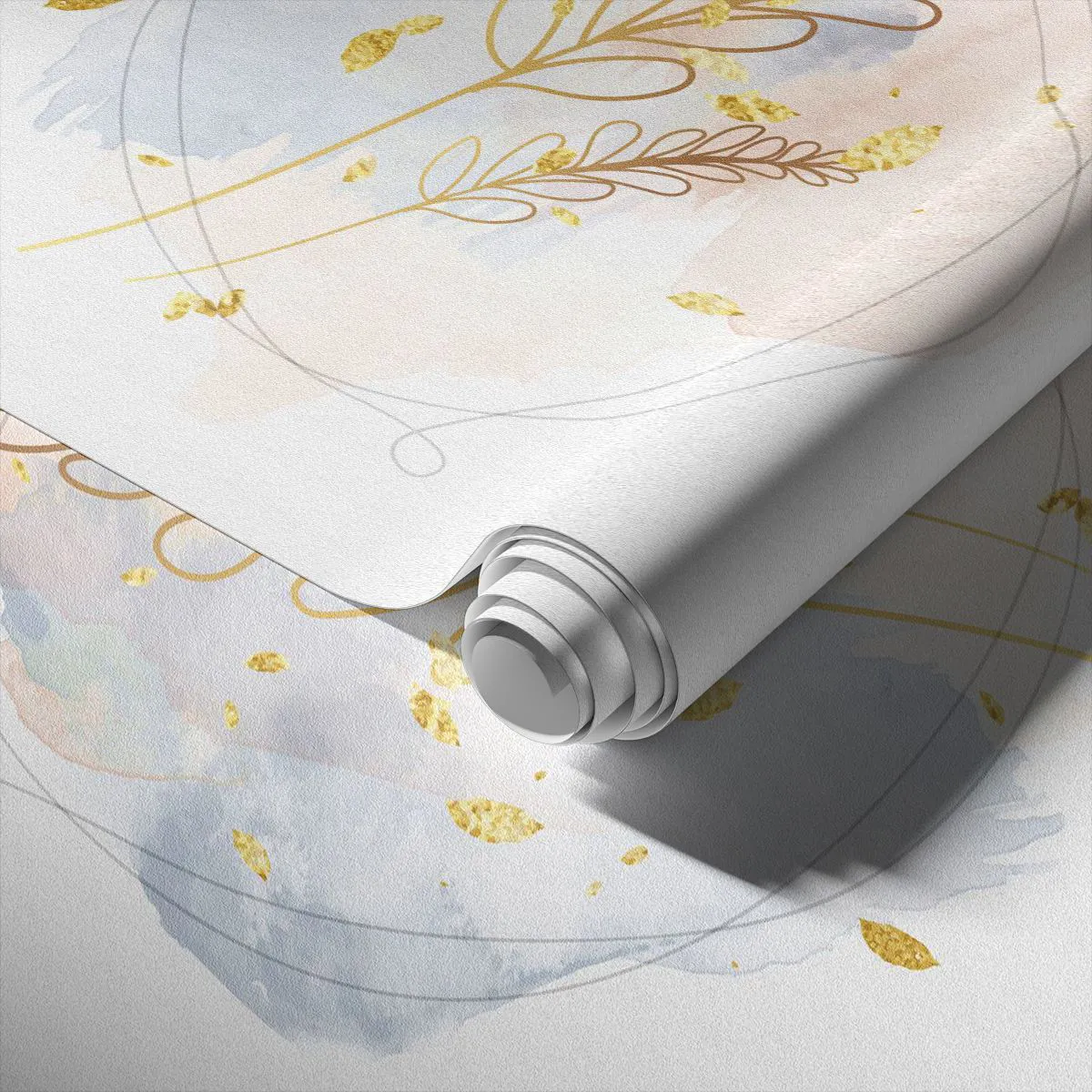 Tapet Standard Eco - Suflul de aur - Luminos, Minimalist, Modern - 350x256 cm