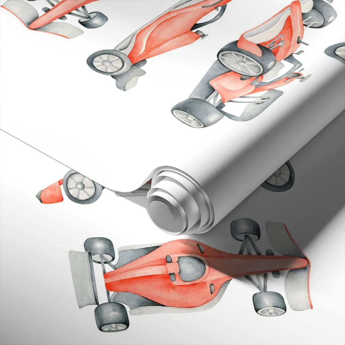 Tapet Standard Eco - Prindeți visul - Mașini de curse, Mașini, Pentru copii - 350x256 cm