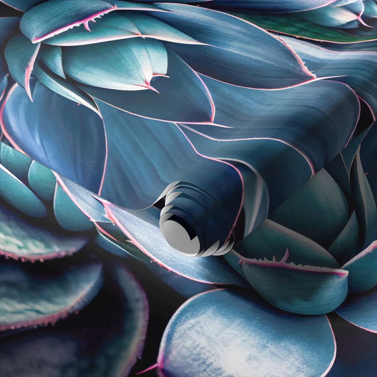 Fotomural Standard Eco - Fuerza vital - flores, Botánica, suculentas - 300x210 cm