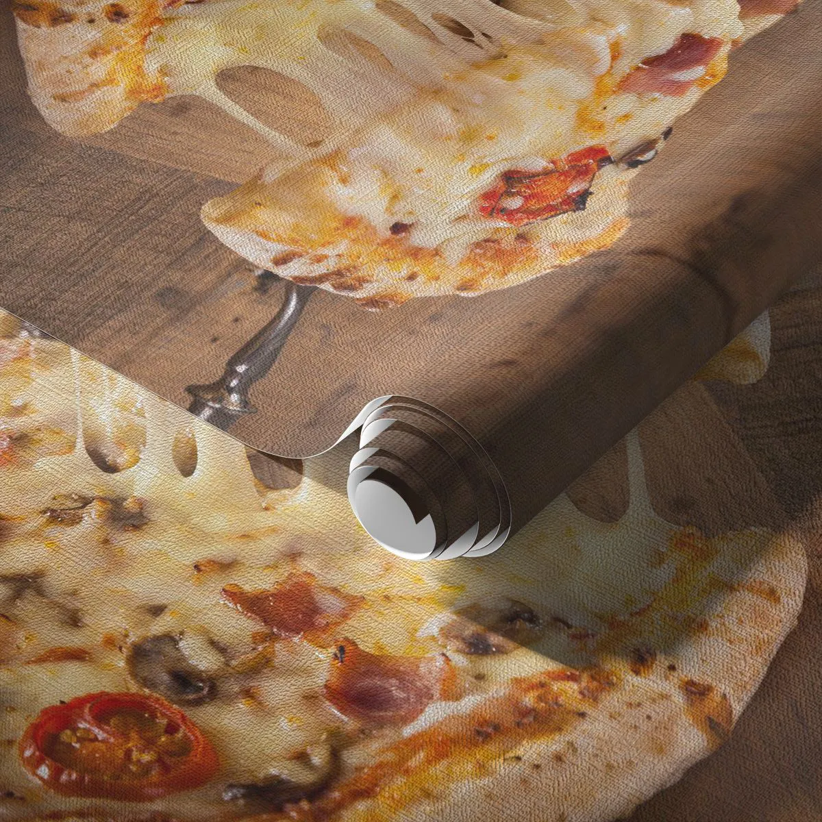 Fototapet på mått Premium Canvas - Italienska konstens mästerverk - Gastronomi, Pizza, Italien