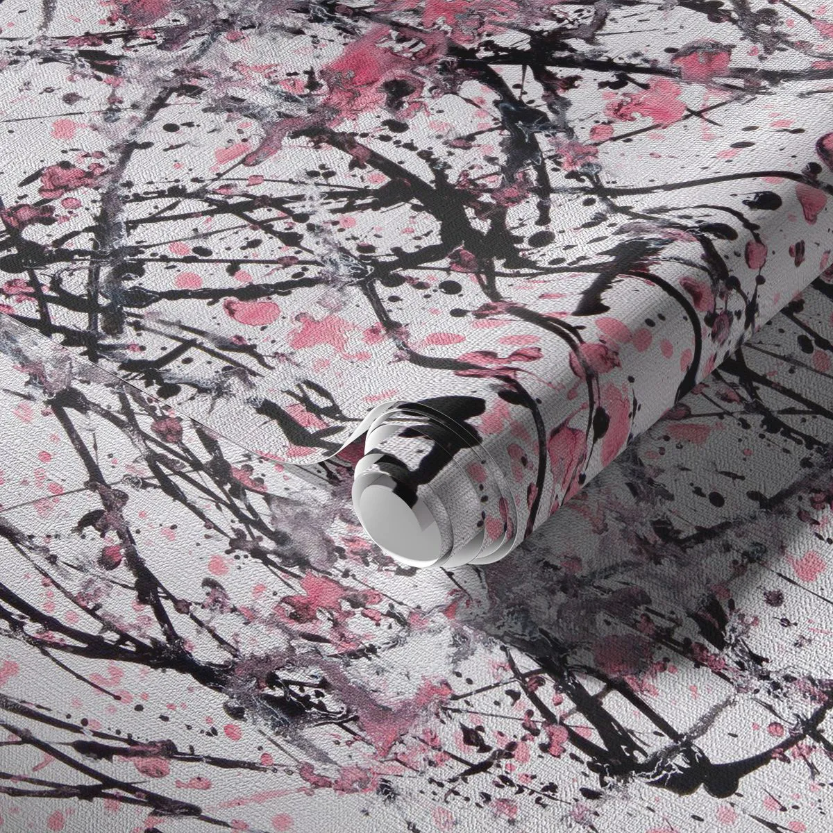 Photo Wallpaper Premium Canvas - Fleeting Nature of Life - Abstraction, Piece, Modern Pattern - 200x140 cm