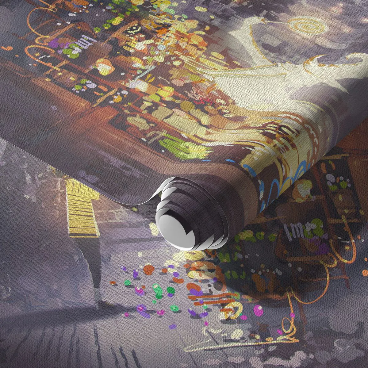 Fototapete Premium Canvas - Magie ist da - Abstraktion, Fantasie, Für Kinder - 350x256 cm