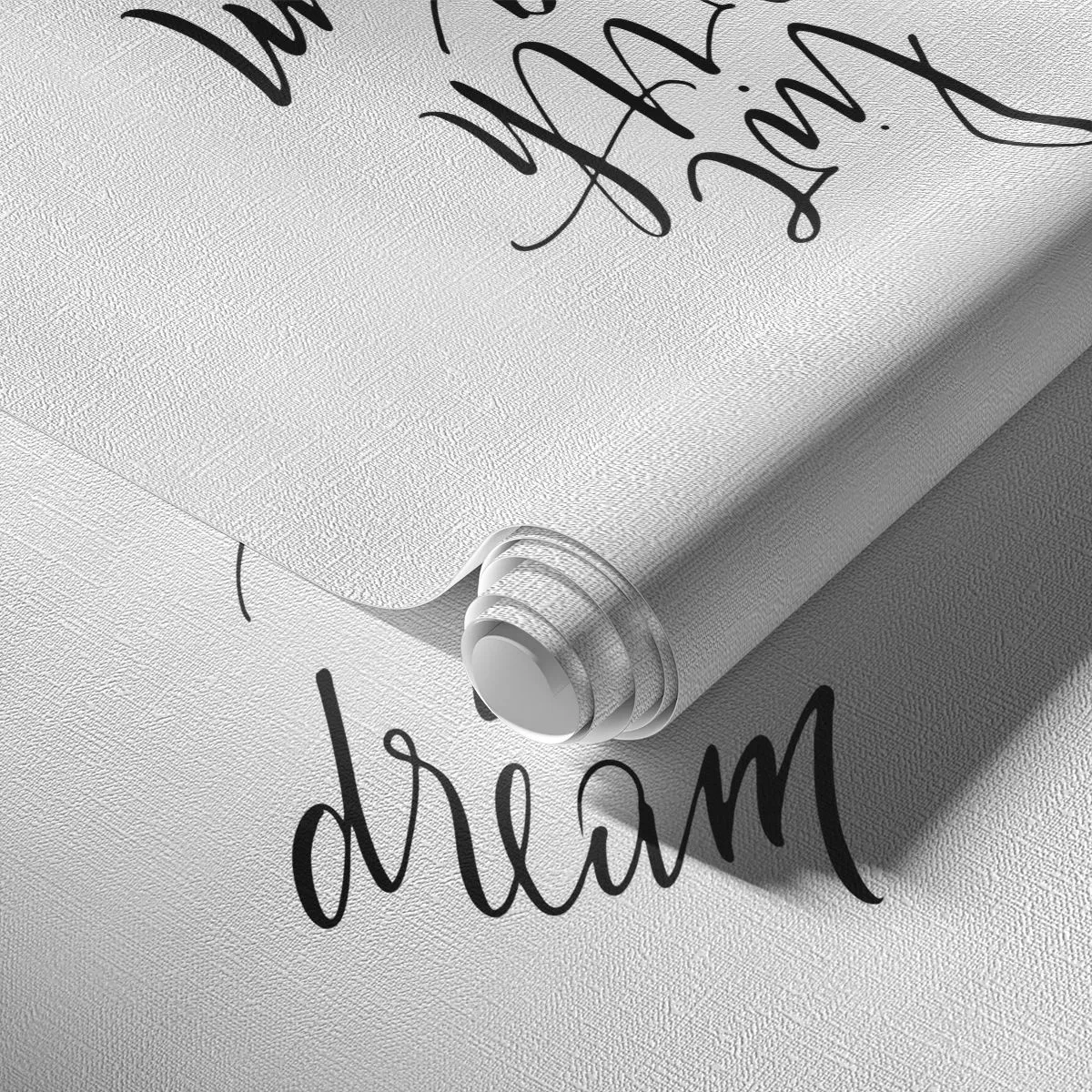 Fototapet Premium Canvas - Of course - Typografi, Bekræftelse, Maxim - 100x70 cm