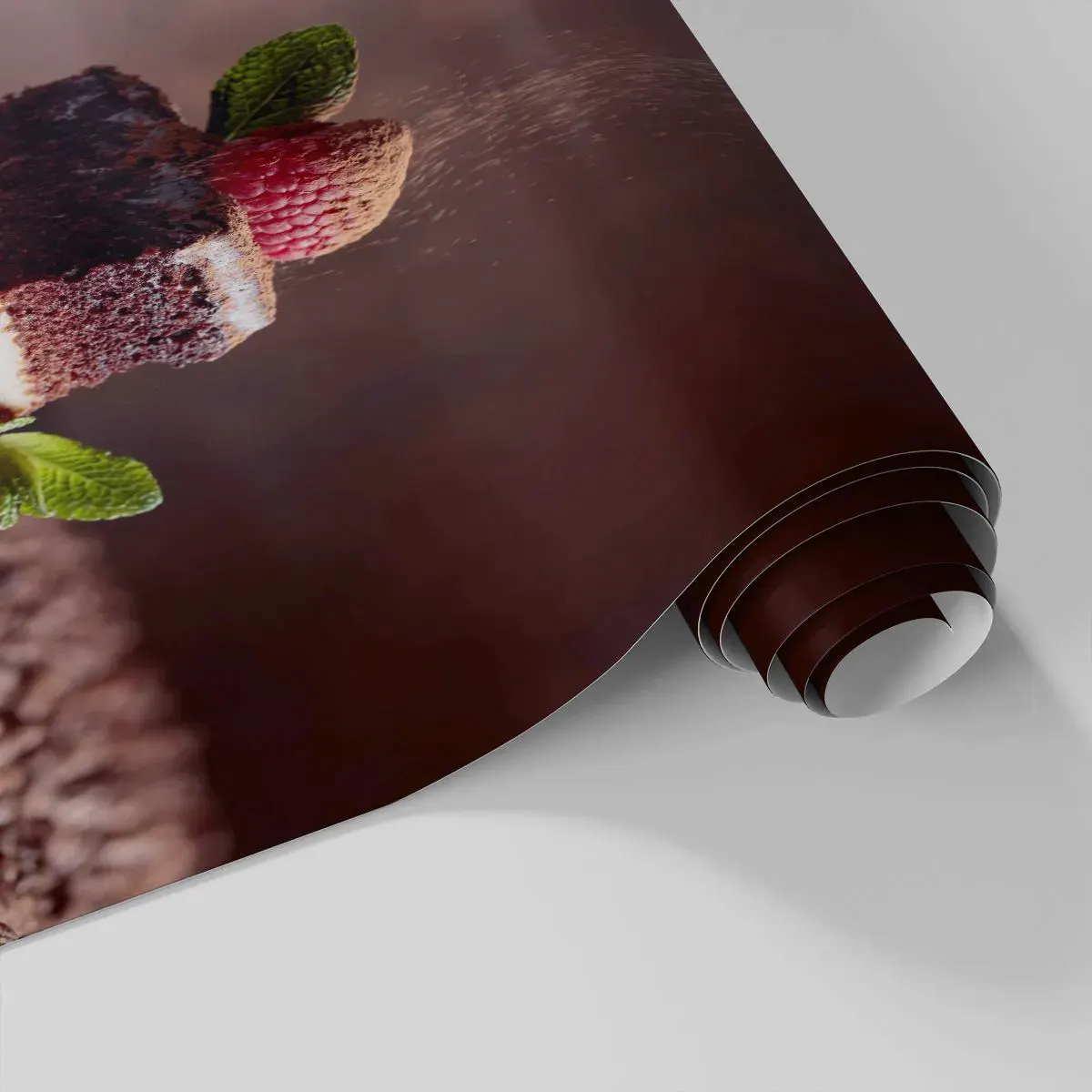 Papier Peint Photo Standard Eco - La vie est douce - Gâteau, Cuisine, La gastronomie - 500x350 cm