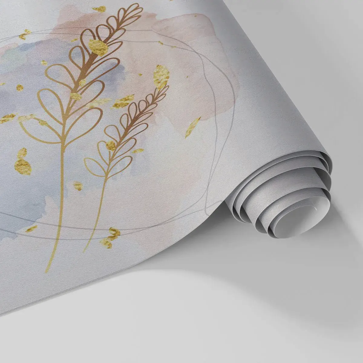 Tapet Standard Eco - Suflul de aur - Luminos, Minimalist, Modern - 350x256 cm