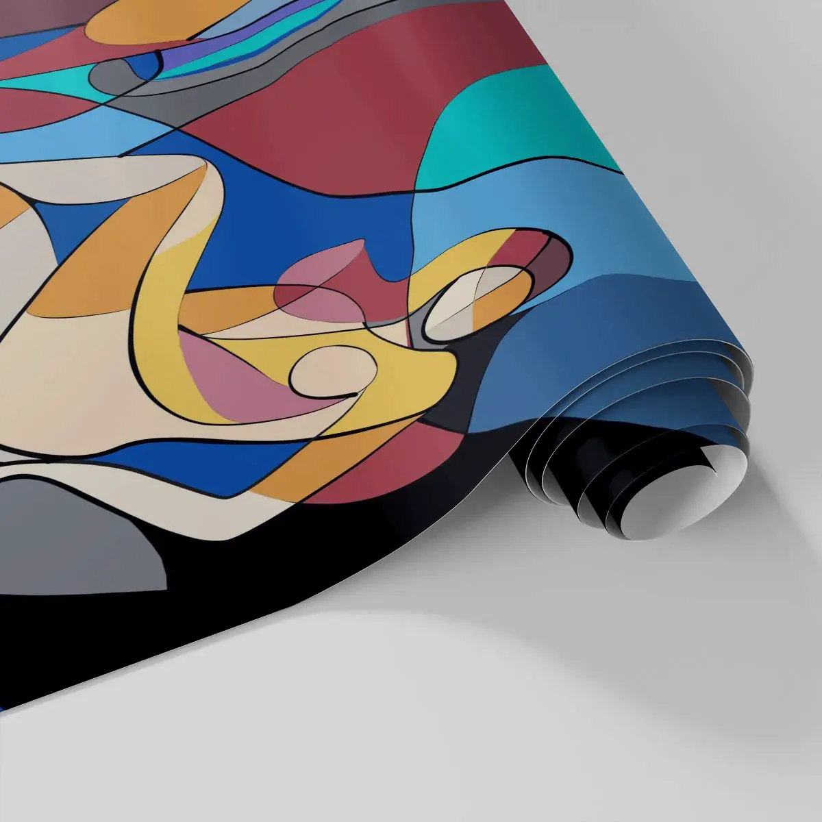 Papier Peint Photo Standard Eco - Nu cubiste - Cubisme, Moderne, Femme - 400x280 cm