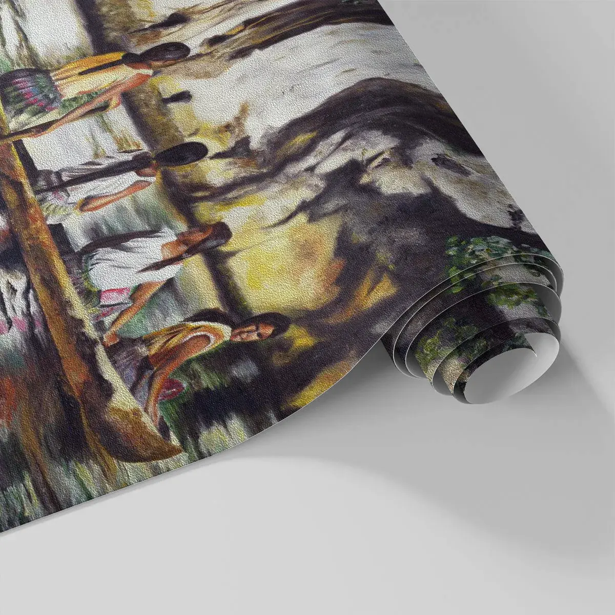 Tapet Premium Sand - Într-un paradis polinezian - Călătorii, Peisaj, Râu - 400x280 cm