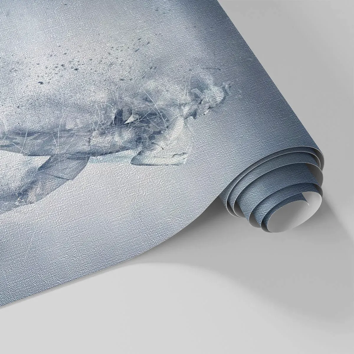 Fototapete Premium Canvas - Kristallklare Energie - Abstraktion, Grafik, Läufer - 250x175 cm