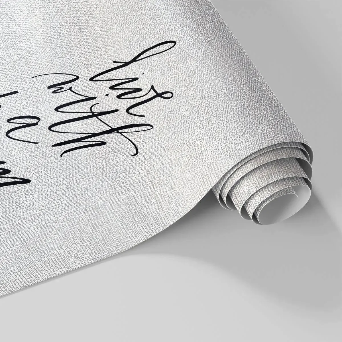 Fototapet Premium Canvas - Of course - Typografi, Bekræftelse, Maxim - 100x70 cm