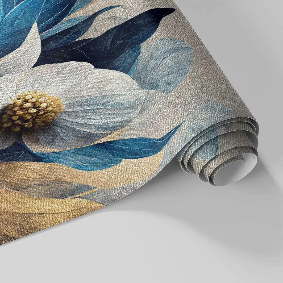 Tapet Premium Canvas - Are o inimă de aur - Floare, Elegant, Bucată - 300x210 cm