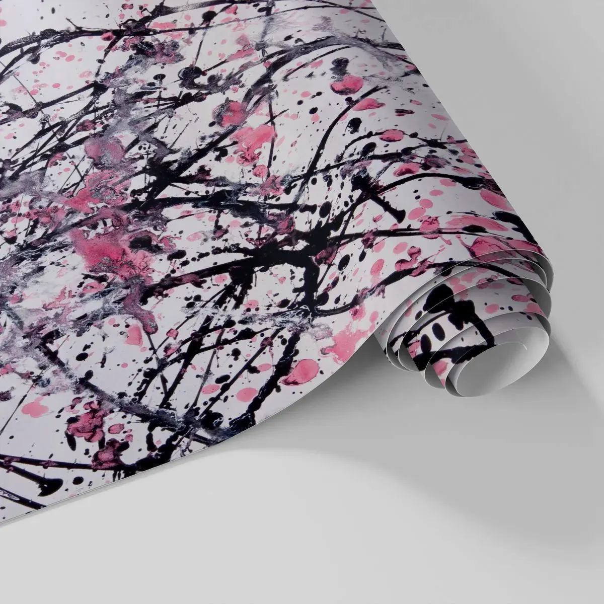 Self-Adhesive Photo Wallpaper Deluxe Sticker - Fleeting Nature of Life - Abstraction, Piece, Modern Pattern - 150x105 cm