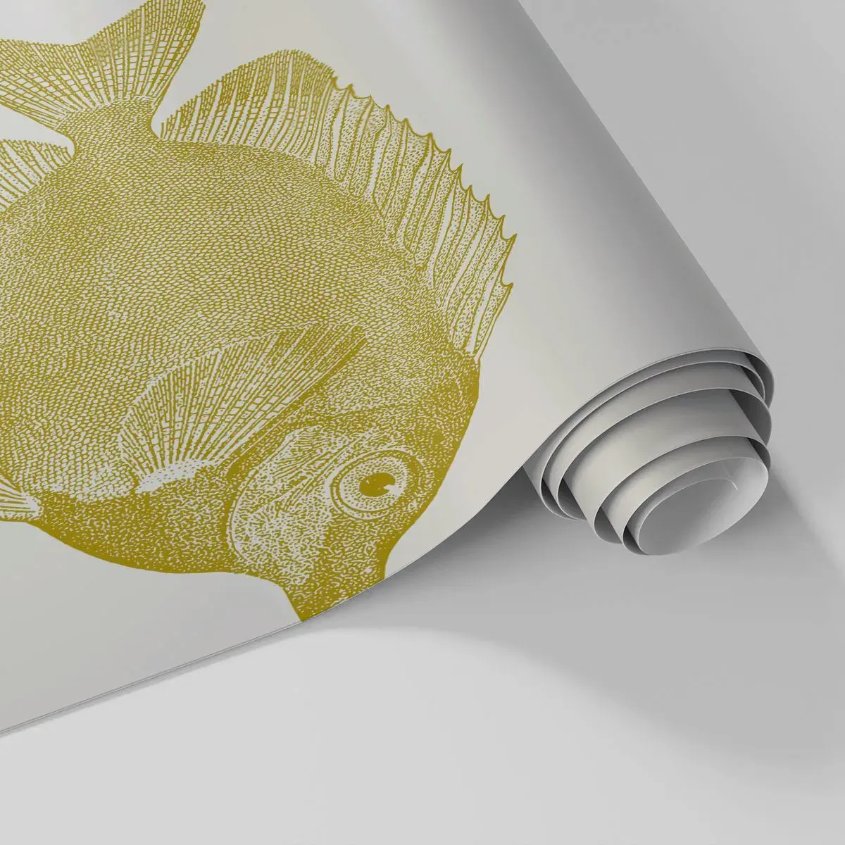 Papier peint sur mesure Autocollant Deluxe - Du poisson et c'est tout - Poisson, Bord de mer, Animal