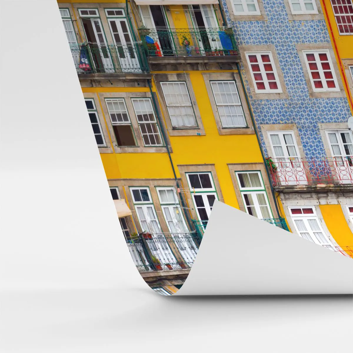 Fotótapéta Standard Eco - Az óváros színei - Város, Porto, Építészet - 400x280 cm