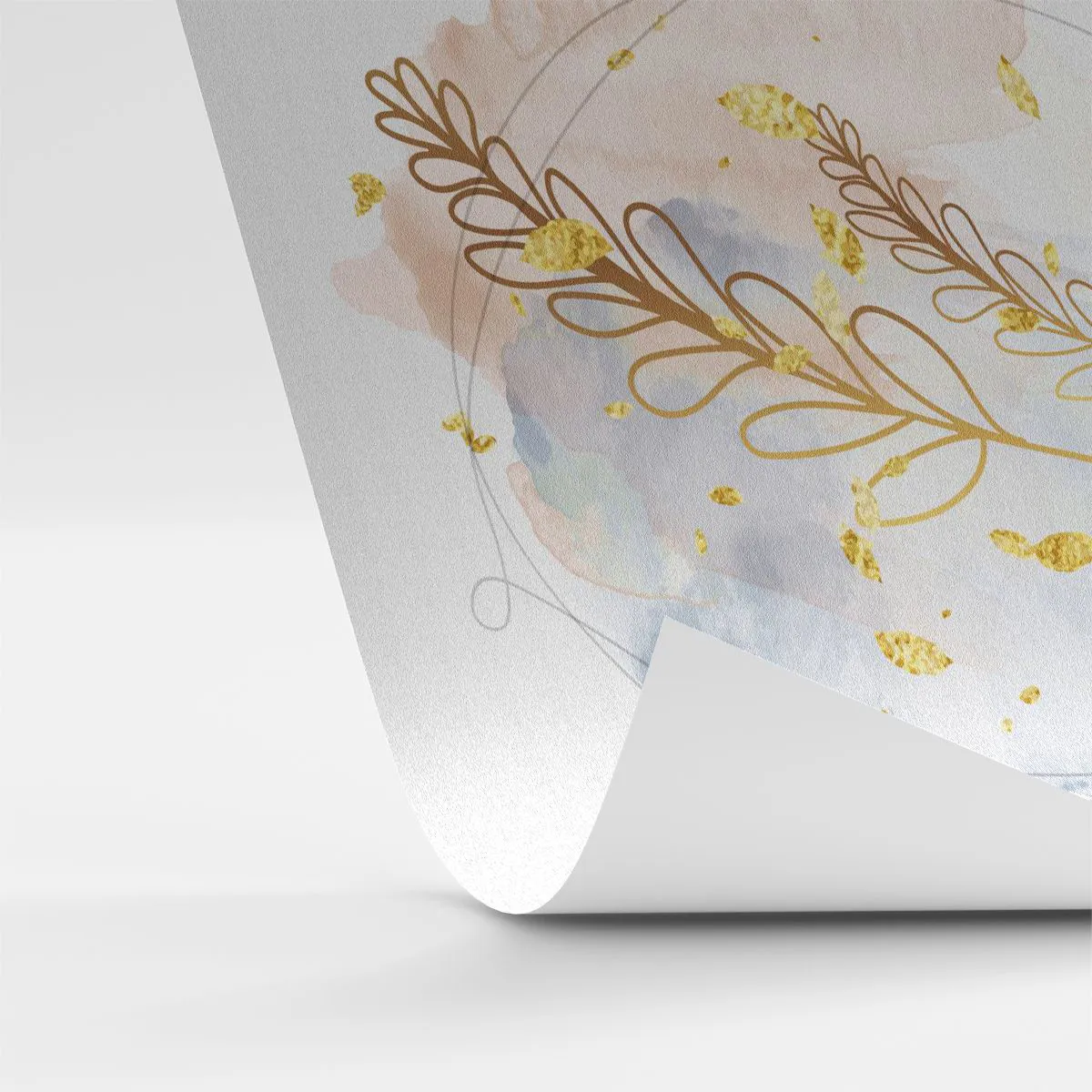 Tapet Standard Eco - Suflul de aur - Luminos, Minimalist, Modern - 350x256 cm