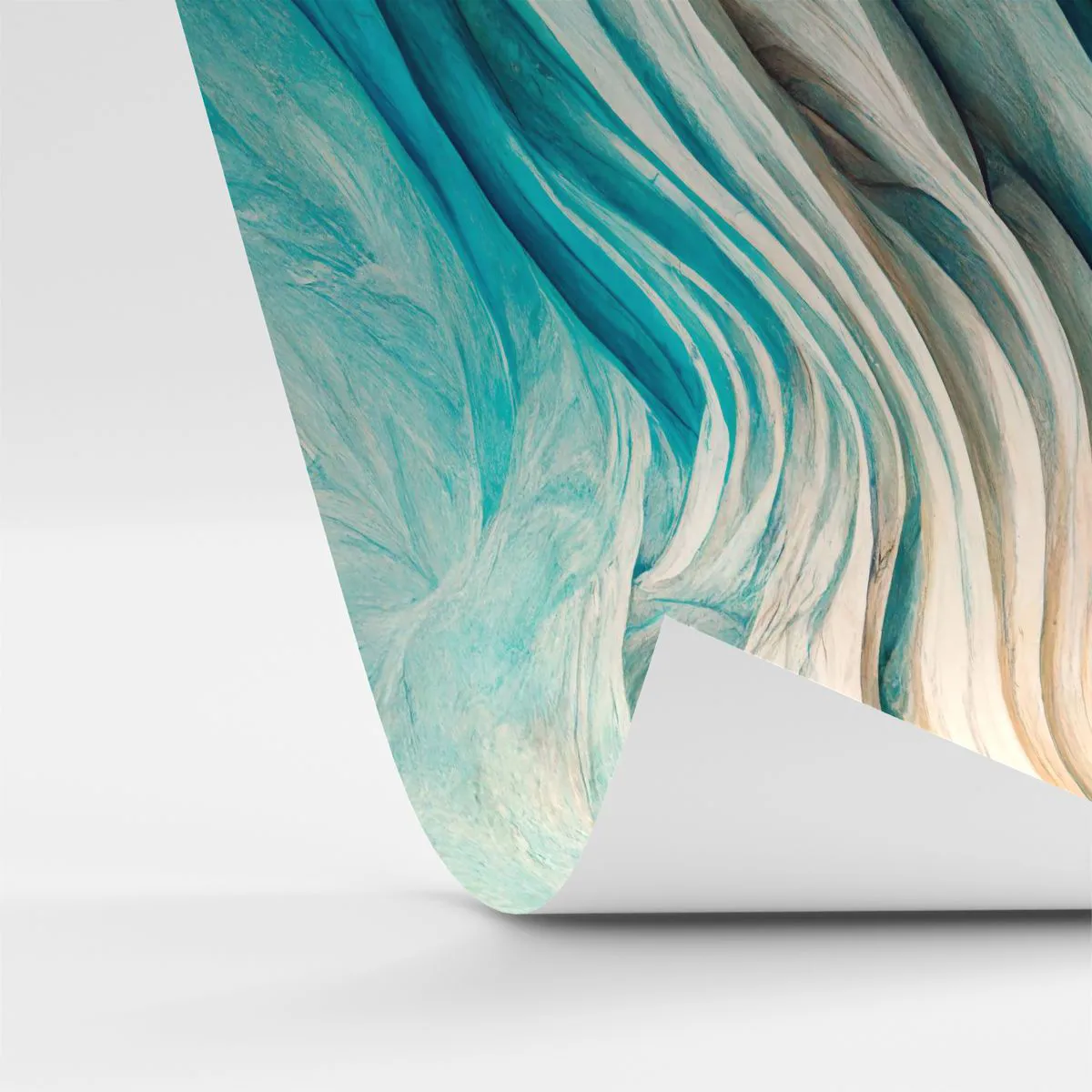 Tapet Standard Eco - Insațiabilitate albastră - Bucată, 3D, Abstracția - 350x256 cm