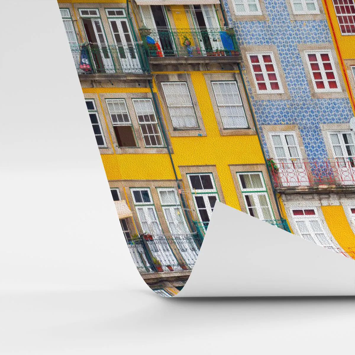 Fotótapéta Premium Sand - Az óváros színei - Város, Porto, Építészet - 250x175 cm