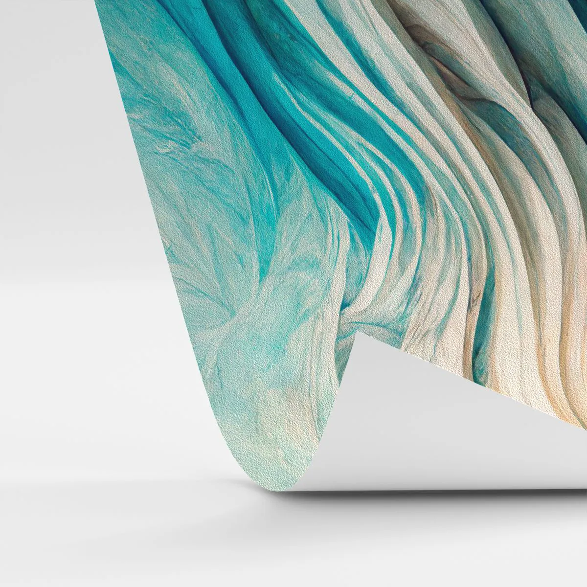 Tapet Premium Sand - Insațiabilitate albastră - Bucată, 3D, Abstracția - 300x210 cm