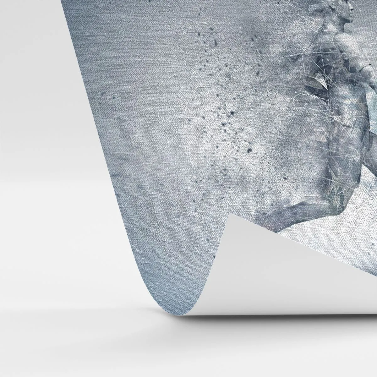 Fototapete Premium Canvas - Kristallklare Energie - Abstraktion, Grafik, Läufer - 250x175 cm