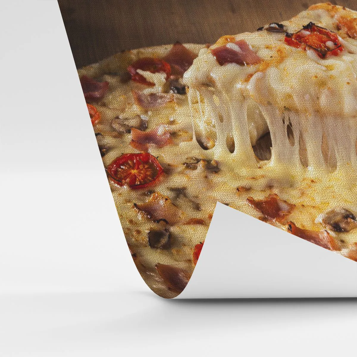 Fototapet på mått Premium Canvas - Italienska konstens mästerverk - Gastronomi, Pizza, Italien