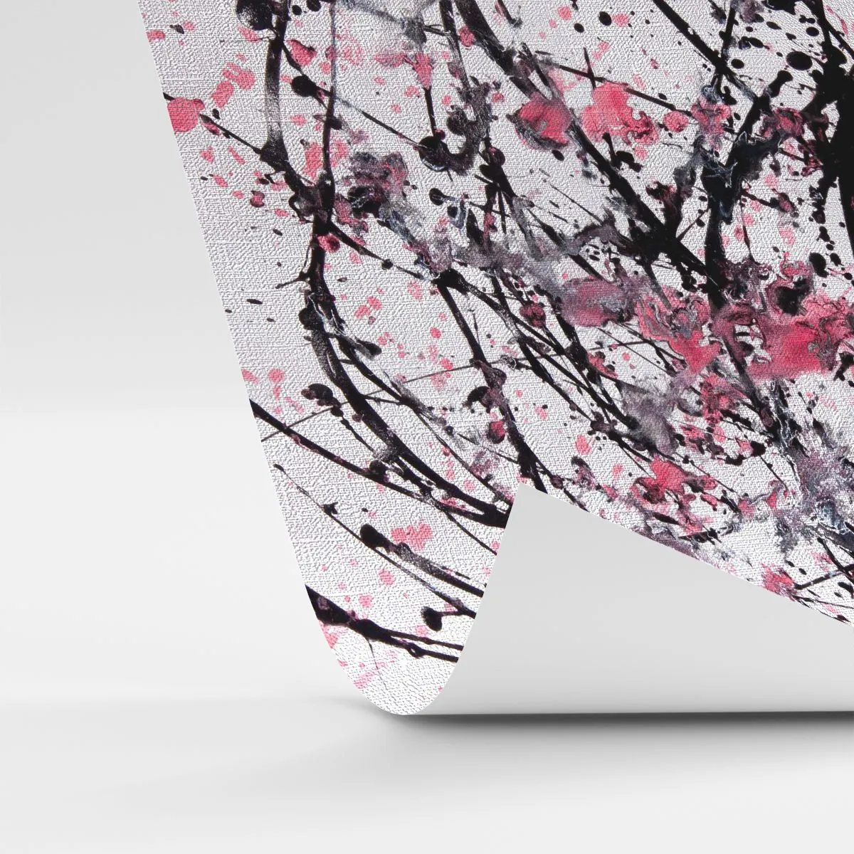 Photo Wallpaper Premium Canvas - Fleeting Nature of Life - Abstraction, Piece, Modern Pattern - 200x140 cm