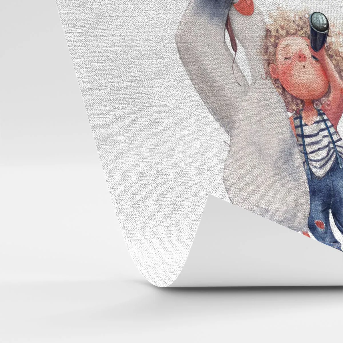 Fotobehang Premium Canvas - Een geweldige reisroute - Voor kinderen, Vriendschap, Meisje - 250x175 cm