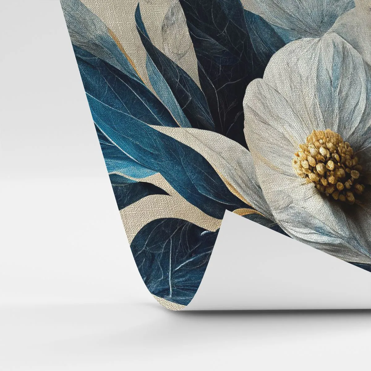 Tapet Premium Canvas - Are o inimă de aur - Floare, Elegant, Bucată - 300x210 cm