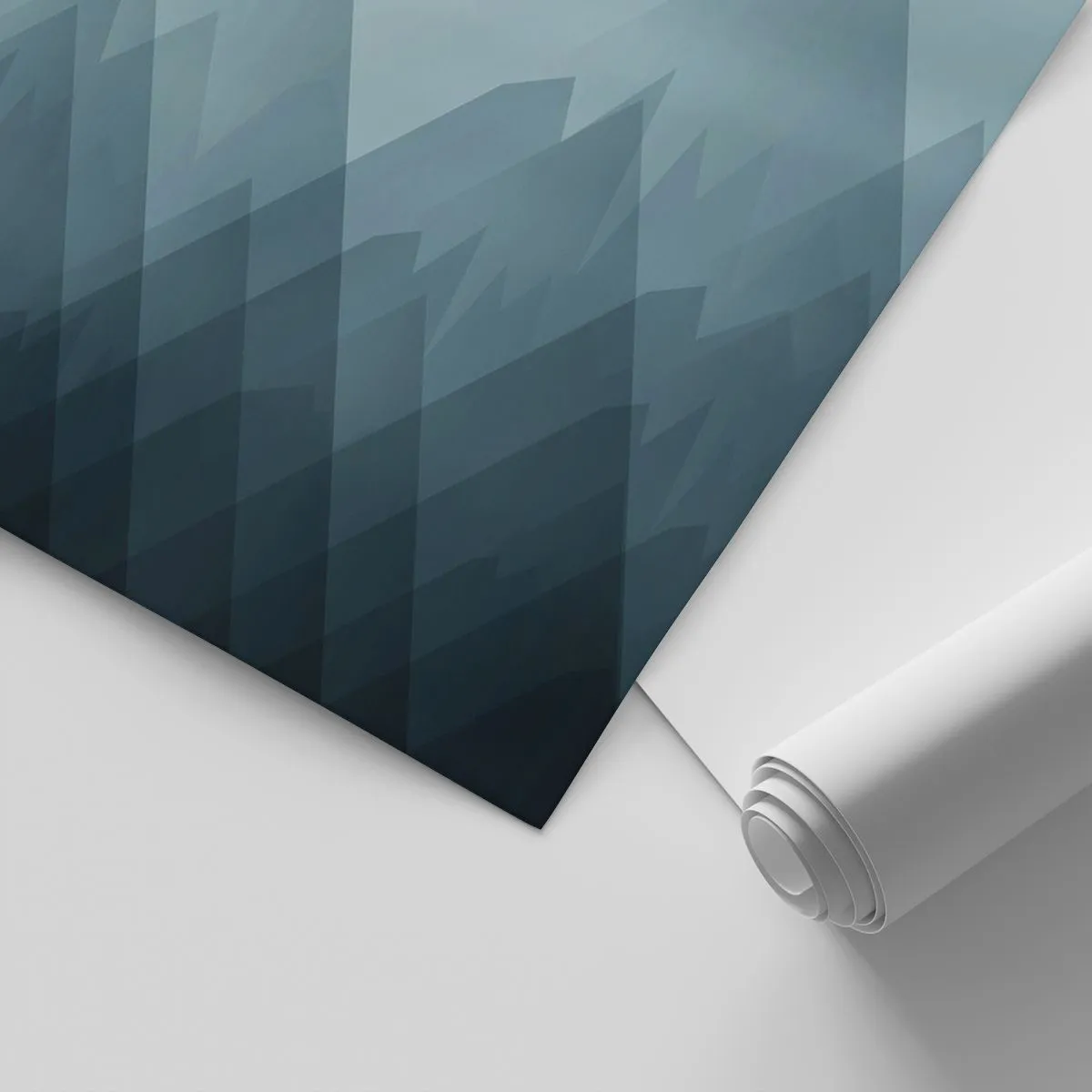 Fototapetă personalizată Standard Eco - Mare, mai mare, cea mai mare - Munţi, Abstracția, Bucată