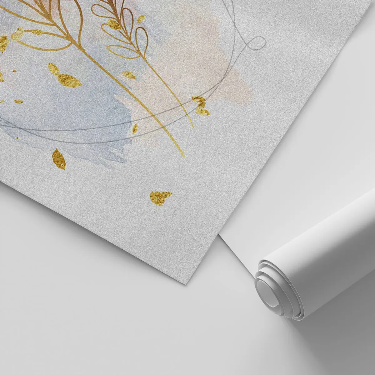 Tapet Standard Eco - Suflul de aur - Luminos, Minimalist, Modern - 350x256 cm