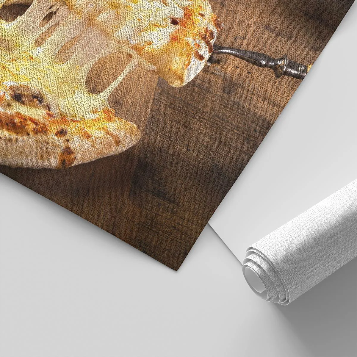 Fototapet på mått Premium Canvas - Italienska konstens mästerverk - Gastronomi, Pizza, Italien