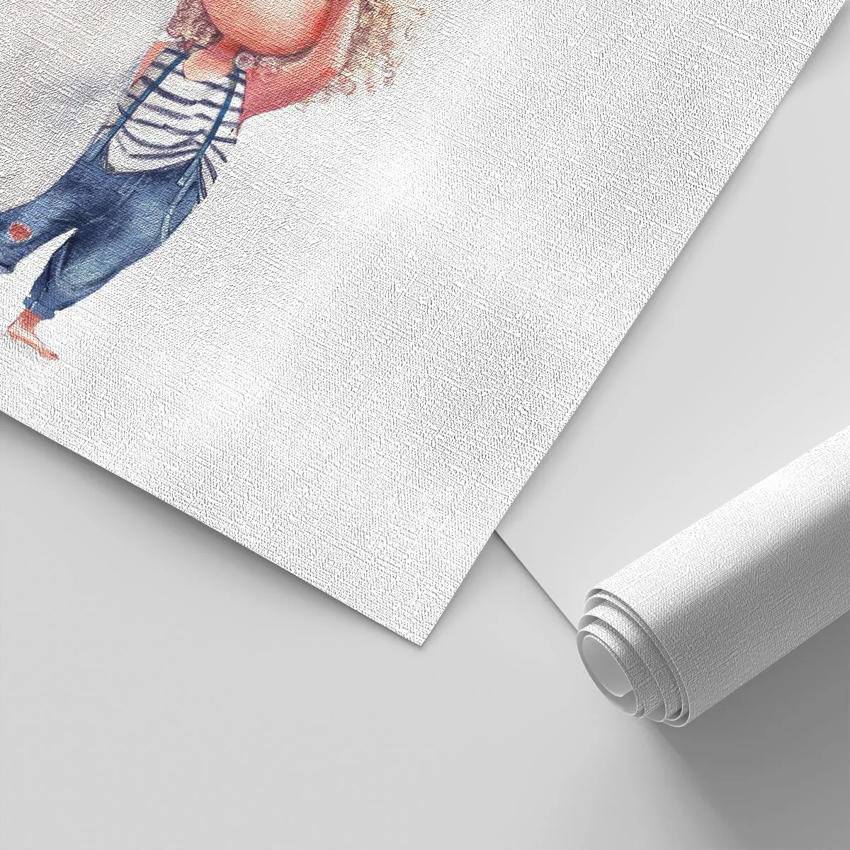 Fotobehang Premium Canvas - Een geweldige reisroute - Voor kinderen, Vriendschap, Meisje - 250x175 cm