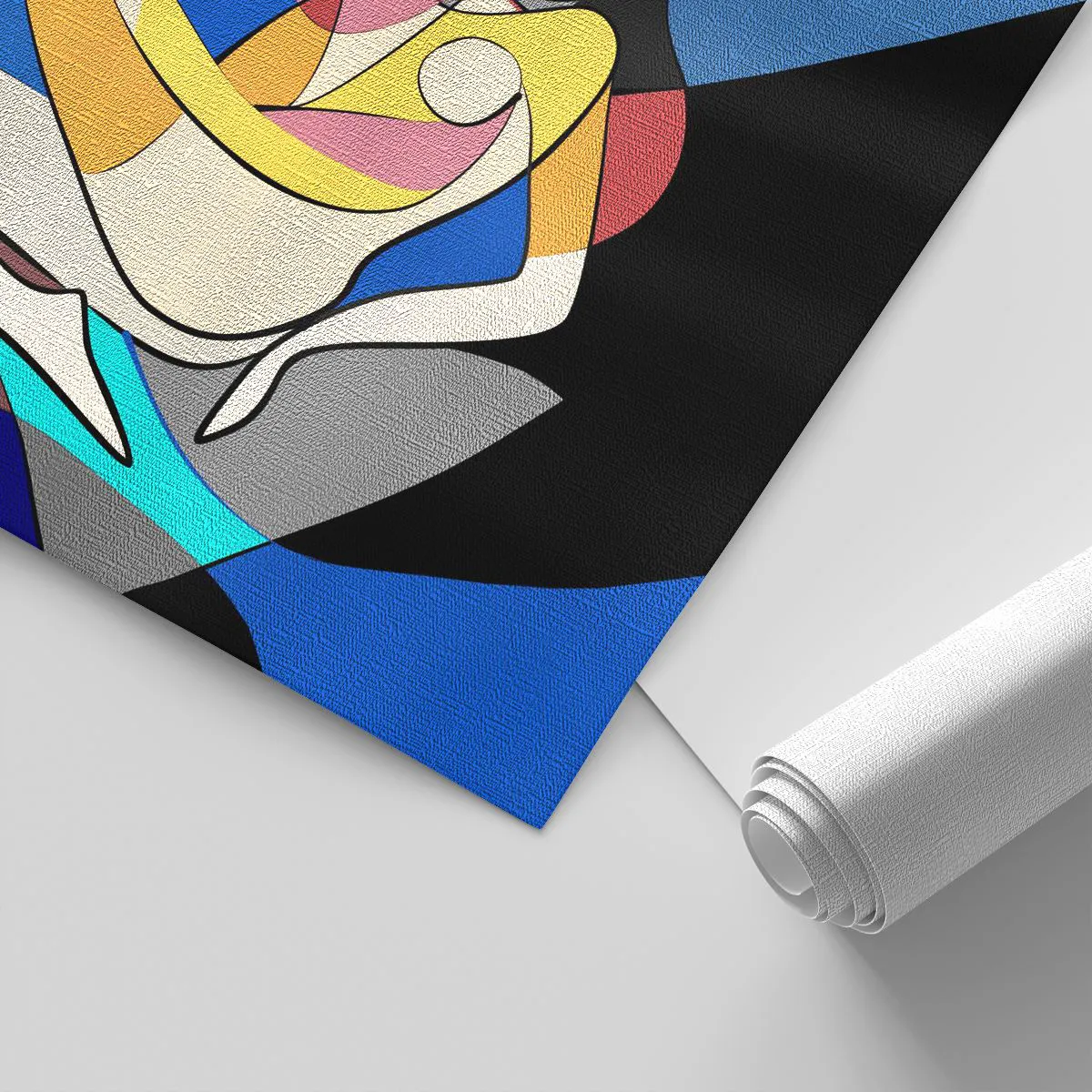 Fotótapéta Premium Canvas - Kubista akt - Kubizmus, Modern, Nő - 100x70 cm