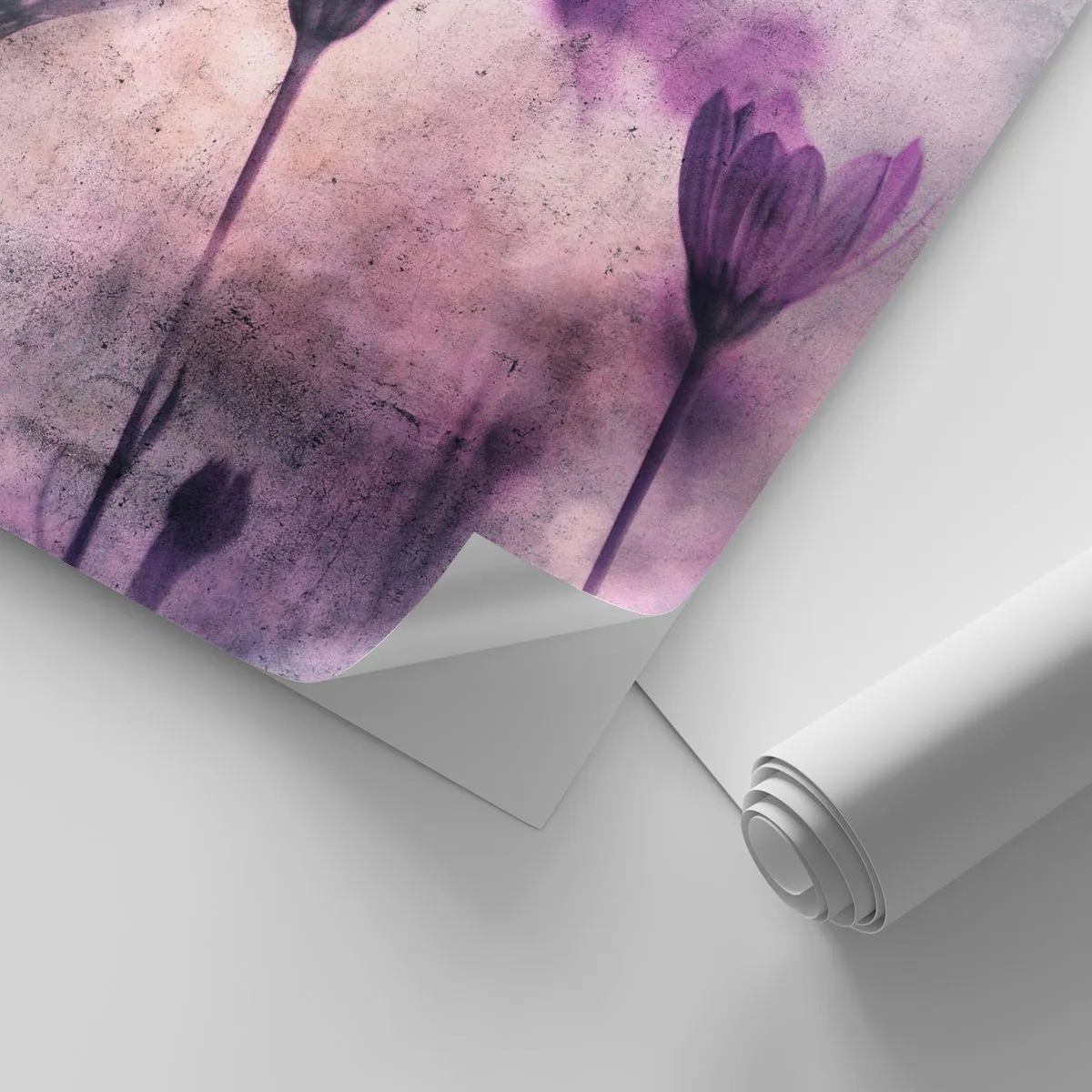 Fotomural Autadhesivo Deluxe Sticker - Sueño de flores - flores, Pedazo, Jardín - 100x70 cm