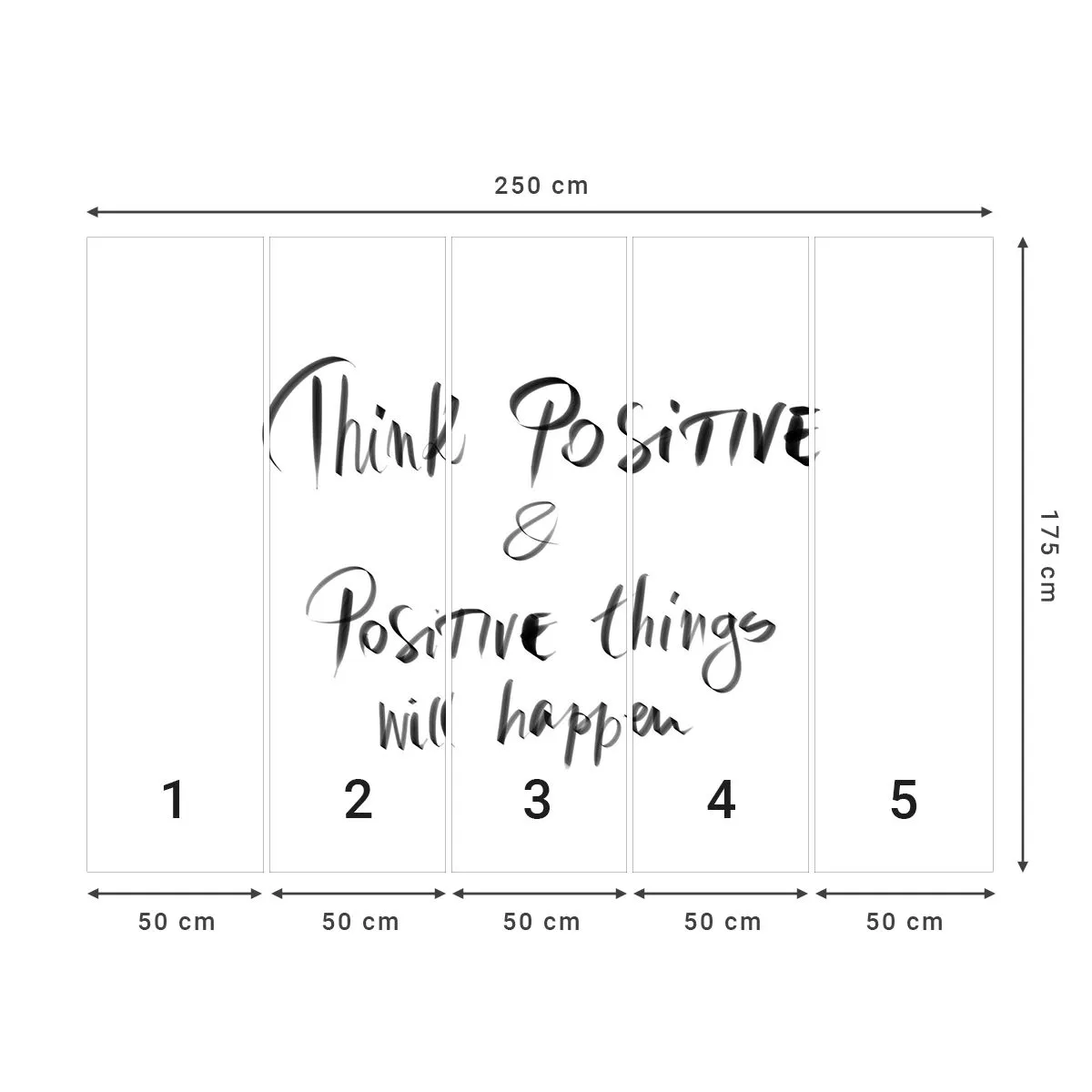 Fototapeta Standard Eco - Jak żyć? - Typografia, Afirmacja, Maksyma - 250x175 cm