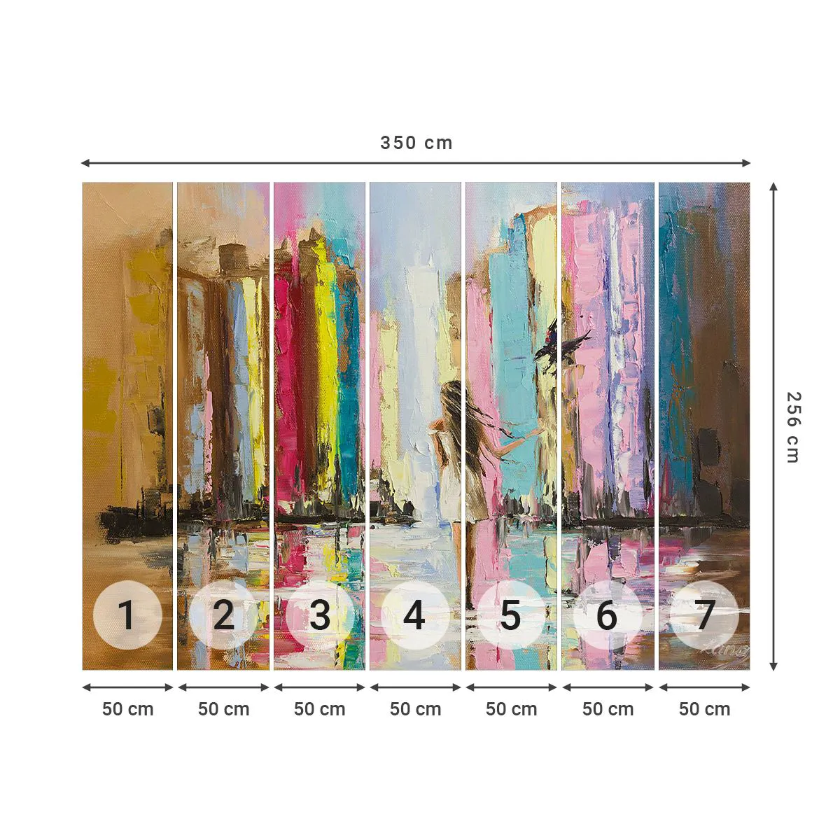 Fotótapéta Premium Sand - Kövessél - Absztrakció, Lány, Nő - 350x256 cm