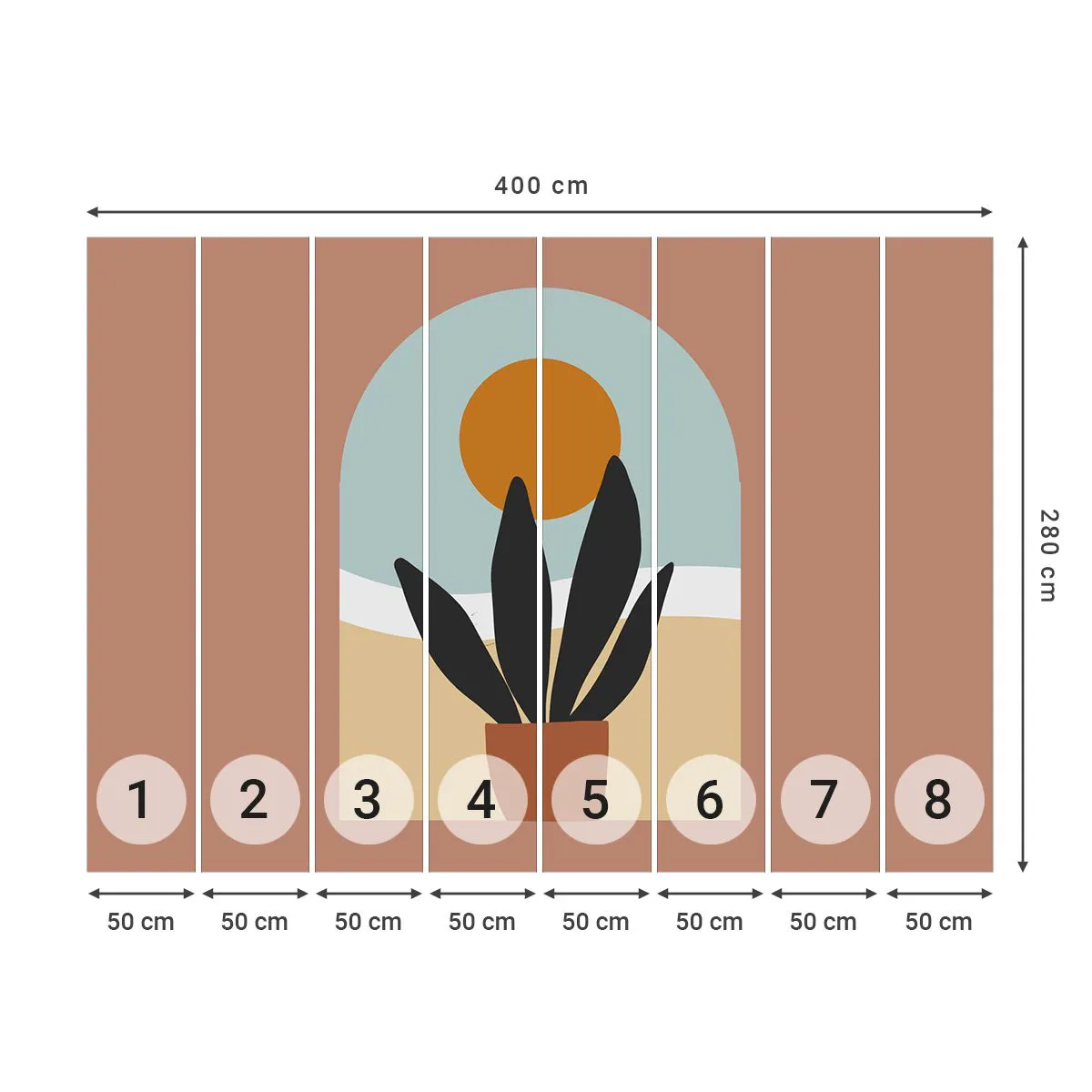 Fototapete Premium Canvas - Kleine Freuden - Blume, Fenster, Stück - 400x280 cm