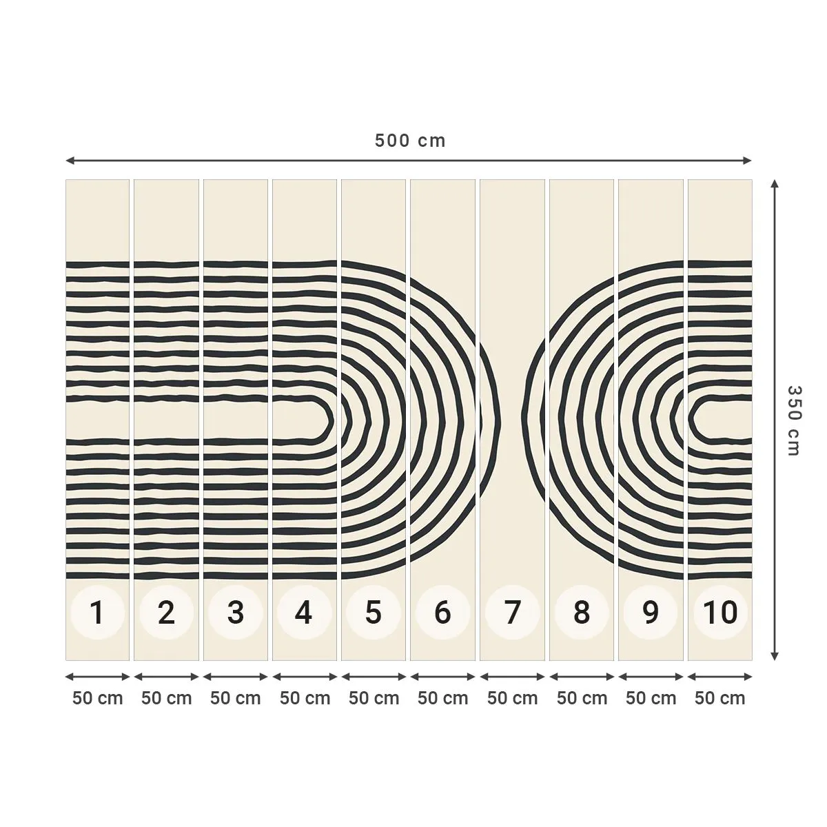 Fotomural Standard Eco - Próximamente... - Abstracción, Gráficos, Pedazo - 500x350 cm