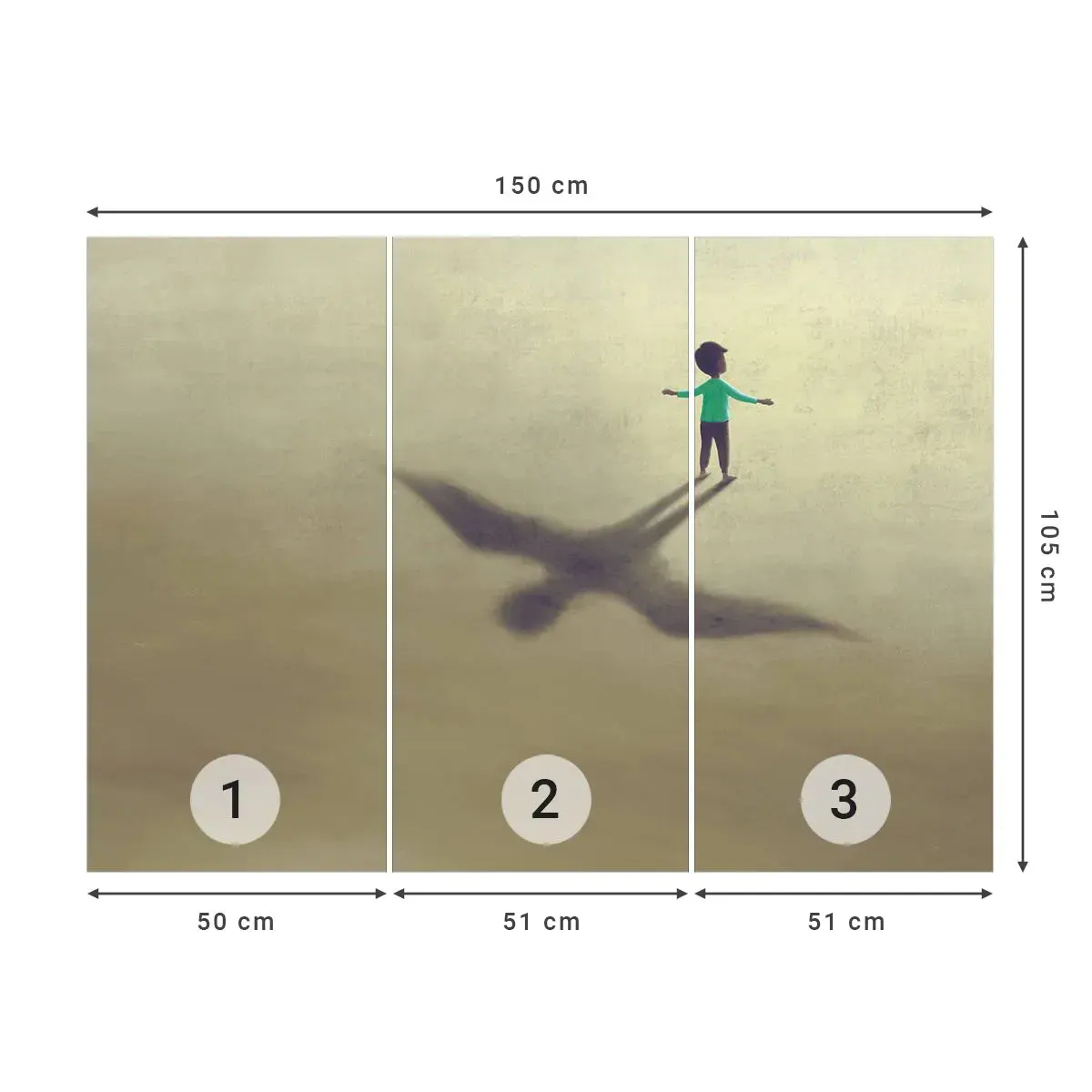 Fototapeta Samolepicí Deluxe Sticker - Hrdina budoucnosti - Abstrakce, Fantazie, Kus - 150x105 cm