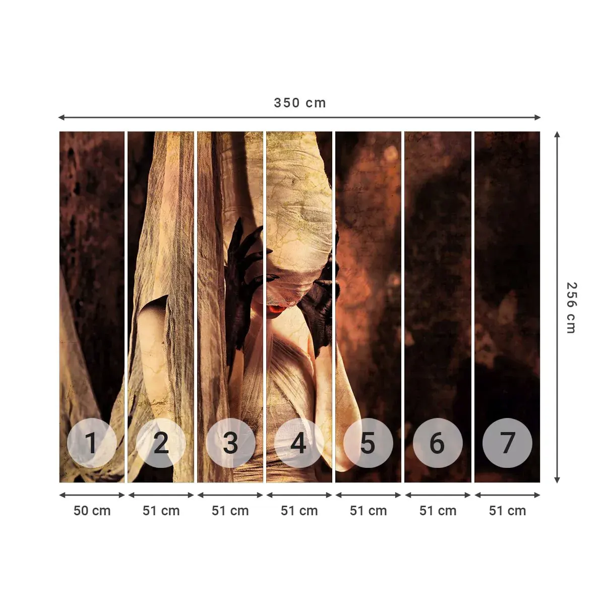 Tapet Autoadeziv Deluxe Sticker - Între bine și rău - Teatru, Bucată, Om - 350x256 cm