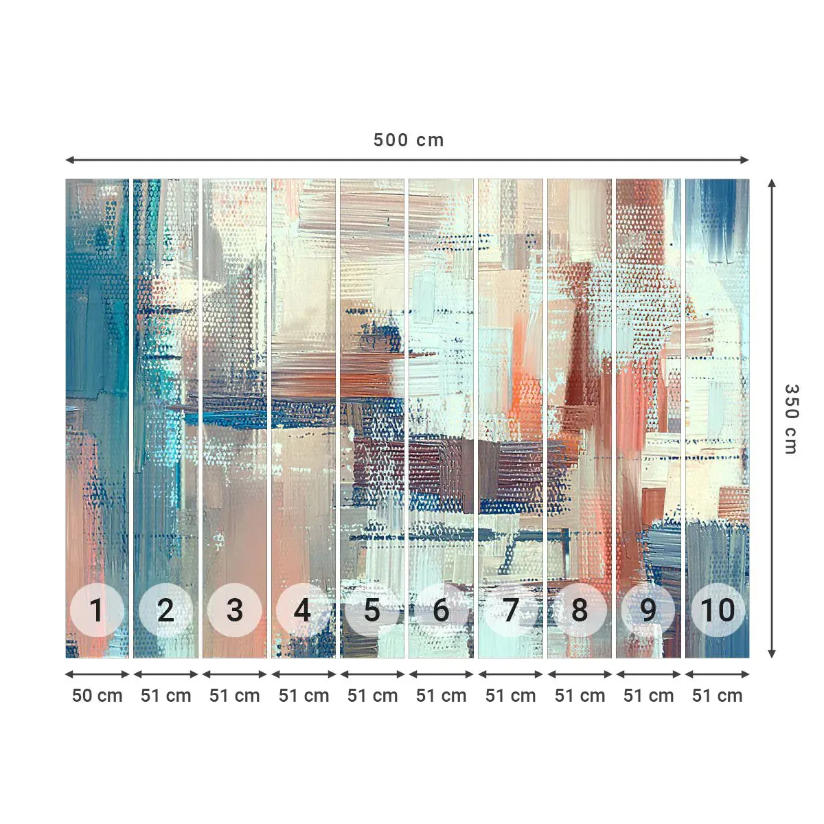 Tapet Autoadeziv Deluxe Sticker - Întinde-te spre lumină - Pastel, Minimalism, Luminos - 500x350 cm