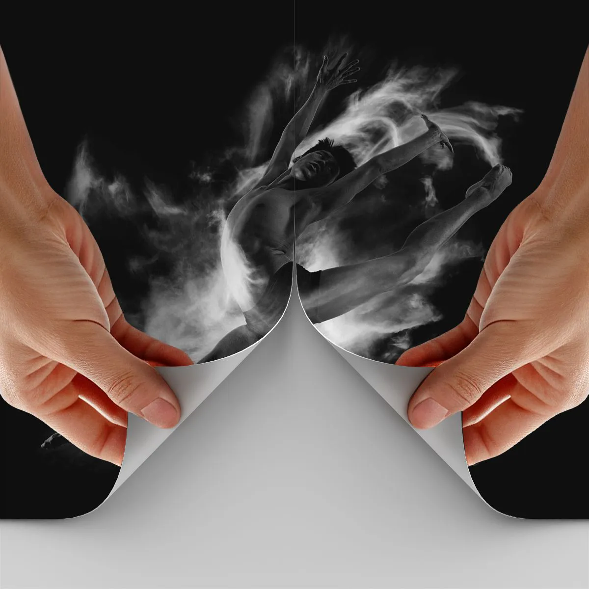 Tapet Standard Eco - Oprit în zbor - Dansator, Balet, Cultură - 350x256 cm