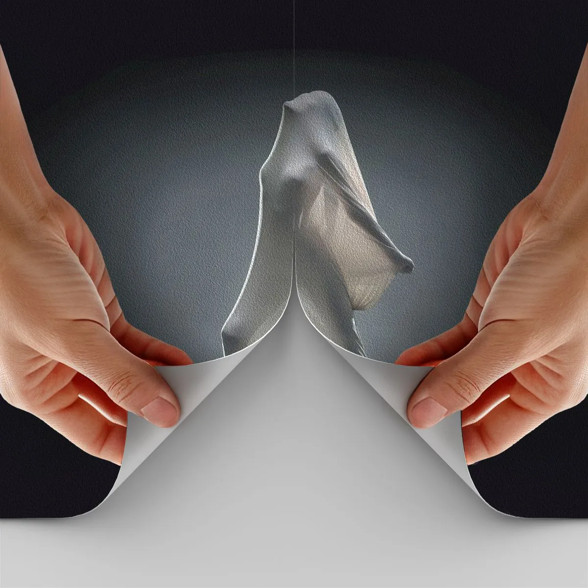 Photo Wallpaper Premium Sand - Hidden Desires - Woman, Dance, Piece - 300x210 cm